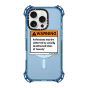 iPhone 16 Pro Bounce Case MagSafe Compatible Warning: Reflections may be distorted by socially constructed ideas of -beauty- 2