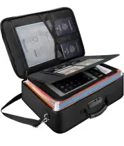 Tamfile Document Bag with Lock, Comic Books Storage Box, Fireproof Document