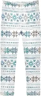 [Caihoyu] Girls' Leggings Soft Comfortable Stretchy Kid Pants Elastic Waist Ballet Tights Trousers 4-10T