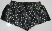 Nike Dri Fit Womens Stars Plus Size Running Shorts 3X Nwt