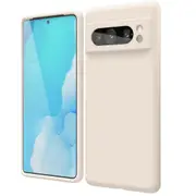 MCC Google Pixel 9 Pro 5G Soft Liquid Silicone Shockproof Case Cover [White]