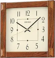 Seiko CLOCK (Model: QXA469BLH), Brown