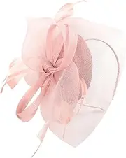 [Homoyoyo] Fascinators Hats for Women, Fascinators with Mesh Veil Headband Bridal Wedding Tea Party Cocktail Hat
