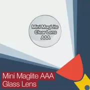 Mini MagLite AAA Replacement Clear Glass Lens