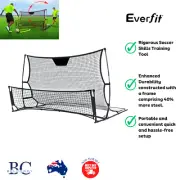 Portable Soccer Rebounder Volley Training Football Goal Everfit Practice Trainer