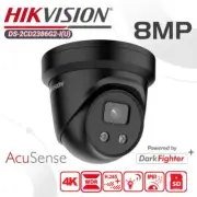 Hikvision DS-2CD2386G2-IU 4K 8MP Darkfighter IP Camera Outdoor AcuSense MIC POE