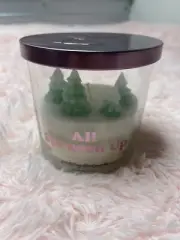 Limited Edition Ulta Pink All Spruced Up Scented Soy Blend Candle Tree 7.5 Oz