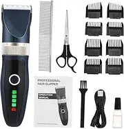 BCOATH 1 Set Cat Grooming Supplies Alloy Abs Dog Hair Trimmer Blue Electric Hair Remover