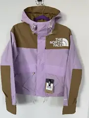 NWT The North Face Women 1986 LFHT MTN Short Jackets LUPIN/UTILTYBRN Size M