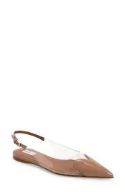 Alaïa Le Coeur Slingback Flat in Chair at Nordstrom, Size 10Us