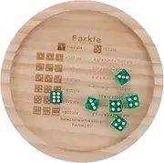 Gogogmee Effortless Dice Organization Stylish Wooden Dice Tray Boys and Girls Board Games