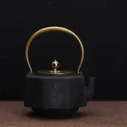 Cast Iron Teapot 1.2L Coffee Tea Water Pot