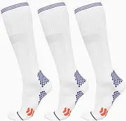 Evolyline 3 Pairs of Medical Compression Stockings for Men and Women, Flight Compression Socks, Support Stockings, Thrombosis Stockings, Women, Men, for Sports, Running, Travel, Cycling, 20-30 mmHg