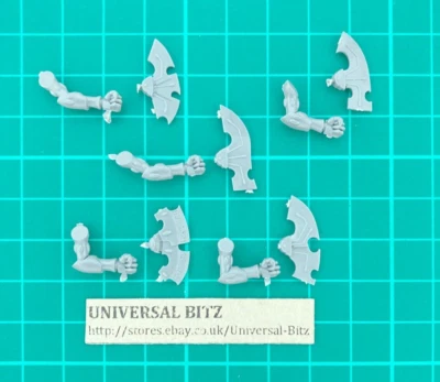 Wraithblades Forceshields x 5 P Aeldari Wraithguard Warhammer 40K D4 F