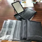 Lot of 6 Mary Kay Face Case Mirrors w/ Black Mesh Bags Folding Travel Brand New