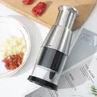 Stainless Vegetable Onion Cutter Chopper Slicer Pressing Garlic Crusher Kitchen