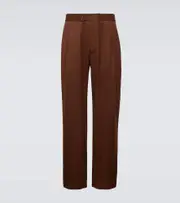 [King & Tuckfield] King & Tuckfield Cotton and linen pants 28 brown