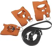 SUPVOX 1 Set Adjustable Bearded Dragon Harness Set Lightweight Soft Vest with Traction Rope for Reptiles and Small Pets Safe Outdoor Walking Gear for Comfort and Security