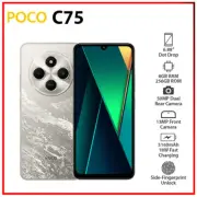 (New) Xiaomi POCO C75 8GB+256GB GOLD Dual SIM Unlocked Android Cell Phone