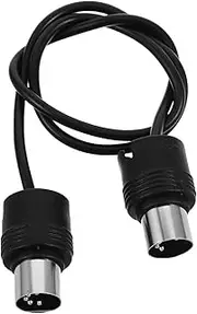 Abaodam Midi Cable Pin Male to Male Durable and Reliable Audio Connection for Keyboards Synthesizers and Sound Cards with Straight Right Angle Connectors Compatible with Midi Interfaces