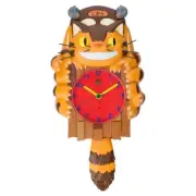 Studio Ghibli My Neighbor Totoro Cat bus neko bus Pendulum Wall Clock Japan New