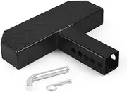 500 LBS Hitch Step Anti Slip and Rust Towing Bumper Guard Hitch Steps with Pin Fits 2 Inch Receivers for Pickup Truck RV SUV (30CM)