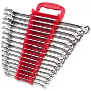 Max Torque 15-Piece Premium Combination Wrench Set, Chrome Vanadium Steel, Lo...
