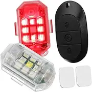 Generic 1 Set High Brightness Remote Control Bicycle Tail Light Weather Bike Lights for Night Riding Versatile Use for Scooters More Extended Battery Life for Safer Outdoor Cycling