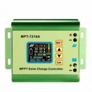 LCD MPPT Solar Regulator Charge Controller 24/36/48/60/72V 10A 60V DC-DC Boost
