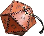 WESIEVYA Dice Storage Bag Dice Organizer Game Dice Pouch Dice Collection Bag Dice Storage Pouch Game Beads Bag Leather Dice Pouch Dice Case Dice Bag Jewelry Storage Bag Pouch for Dice