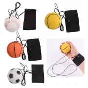 Wrist Elastic Ball Wrist Return Ball Hand Throw Back Ball Exercise Kids Gift
