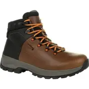 GEORGIA BOOT Men's 6" Eagle Trail Soft Toe Waterproof Hiker Work Boot Brown - GB