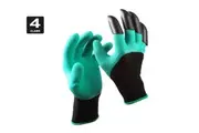 SpringUp Garden Genie Gloves with Claws Waterproof Gardening Digging Planting