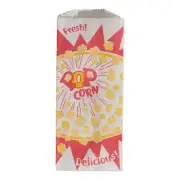 Concession Benchmark Paper Popcorn Bags Unique Design 1.5 Ounce 1,000 per Pack