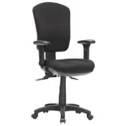 New Office Chair AFRDI Rated High Back 3 Lever Desk Seat Aqua Black AQUA-HC-MB
