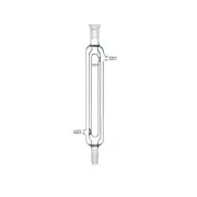 24/40 300mm Glass Davies Condenser Jacketed Double Jecket Lab Glassware