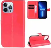 [SHOYAO] Phone Cover Wallet Folio Case for Nokia 3310 4G, Premium PU Leather Slim Fit Cover for 3310 4G, Horizontal Viewing Stand, Lanyard, Shock Resistance, Red