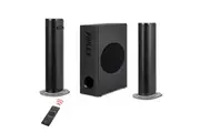Philex 32" 60W Detachable Bluetooth Soundbar + Wired Subwoofer RCA-In USB HDMI