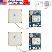 2Pcs GY-NEO6MV2 NEO-6M GPS Module NEO6MV2 Flight Control EEPROM with Antenna US