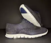 Cole Haan Women’s Zerogrand Wingtip Oxford Dark Navy Sparkle Size 6 W19293