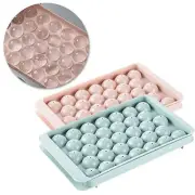 Simple Round Ice Cube Tray Mini Circle Making Sphere Ball Mold Pack Of 2