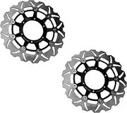 2PCS Front Brake Disc Rotors Compatible with Brake Disc Compatible With CBR600F 2001-2007 /CBR600F SPORT 2001-2002 /CB900F HORNET