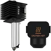 3D Printer Assembly Hotend Kit 0.4mm for A1/ A1 Mini, Hotend Kit for Bambu Lab A1 0.4mm A1 Extrusion Head (Steel)