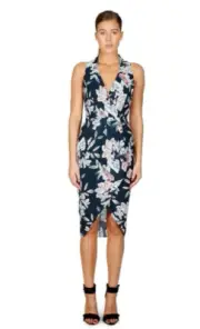 DESIGNER- COOPER ST FLORAL DRAPE DRESS (10) NWT RRP $179-STUNNING
