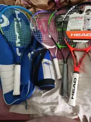 Head Ti Radical Elite Titanium Tennis Raquet plus 3 more and case