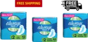Always Maxi Feminine Pads For Women With Wings, Size 2 Long Super Absorbency