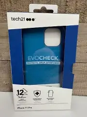 TECH 21 Evo Check Case For iPhone 11 PRO Blue 12 Ft. Flex Shock Drop Protection