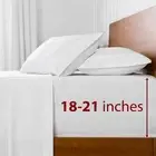 Mellanni Sheet Set Microfiber Extra Deep Pocket up to 21" Mattress 4 Piece