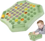 Interactive Battle Chess – Animal Theme Game Set with Patterned Pieces, Wooden Gameboard | Fun Learning Activity for Preschoolers, Family Time Engagement Game Ideal for Home, Classroom, Kindergarten