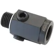 Aeroflow M12 X 1.5 Extension With 1/8" Npt Port Steel - AF810-M12-02-ST